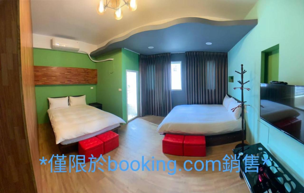 玖拾捌民宿-98Bnb Kota Hualien Bagian luar foto